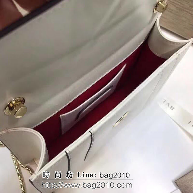 BVLGARI寶格麗 專櫃新款 蛇頭扣環 單層蛇頭包 鏈條單肩斜挎包 B283558 FYD1312